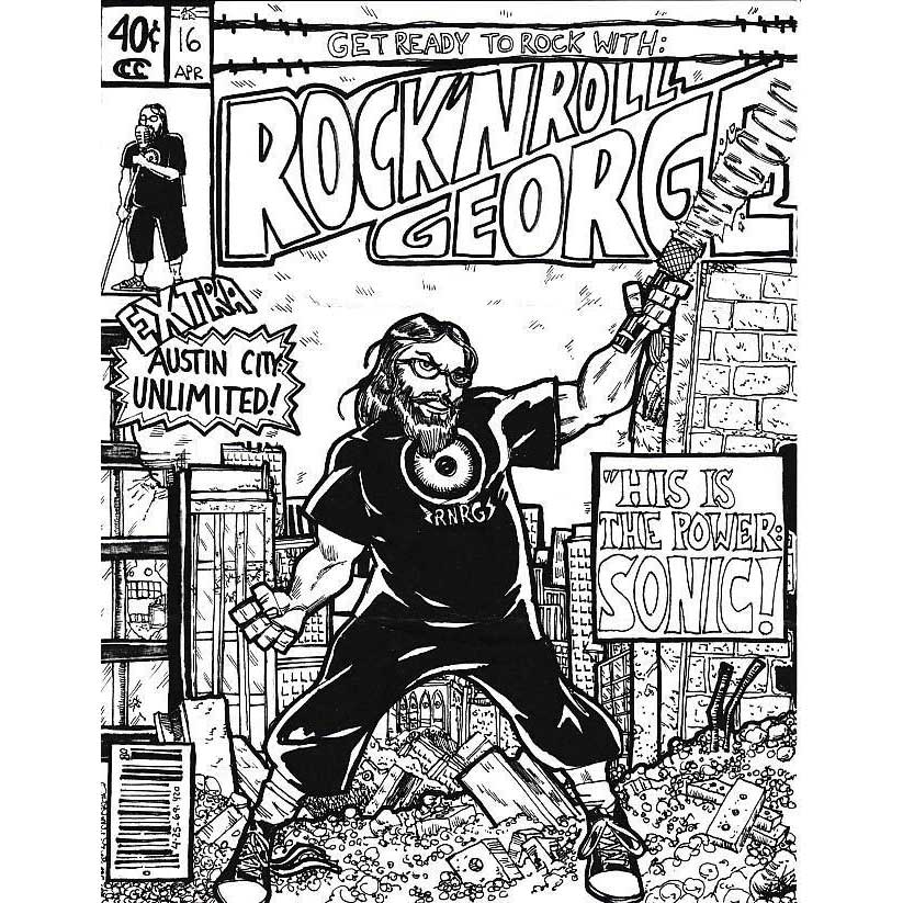 The Radio Still Screams - Rock N Roll George