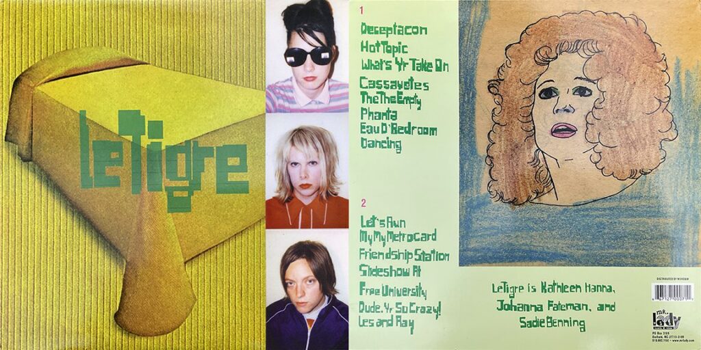 le tigre Party Stains – A Weekly Update from Stronger Than Dirt Featuring The Bangles, Le Tigre, and Pere Ubu