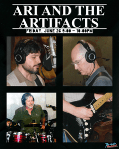 Ari and the Artifacts Post The Austin Bandstand KOOP 91.7 FM - Austin's Community Radio