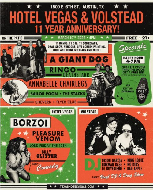 Hotel Vegas 11th Anniversary Party