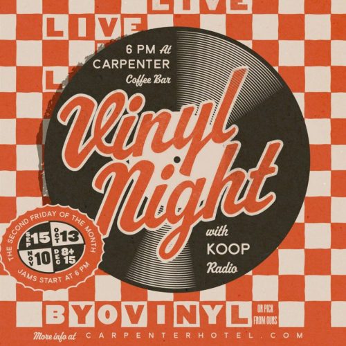 KOOP Vinyl Night at The Carpenter Hotel