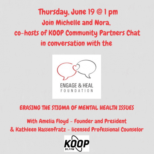 Join Michelle and Nora, co-hosts of KOOP Community Partners Chat in conversation with the (2) - Nora Redfern